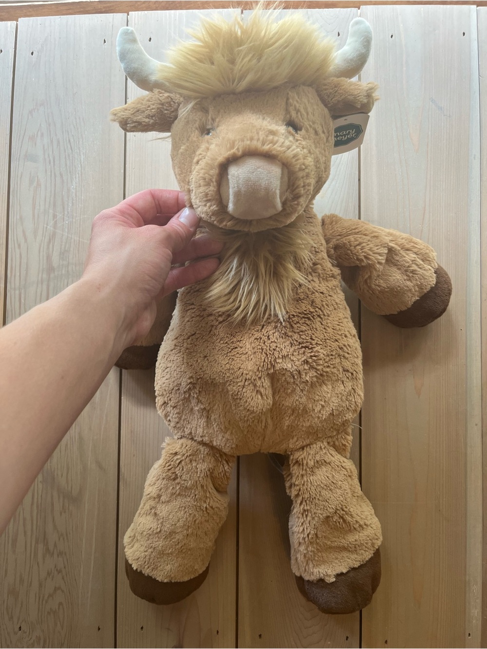 Mary Meyer Highland Cow Plush Large NWT $45